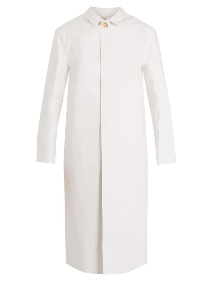 Maison Margiela Bonded-cotton Trench Coat