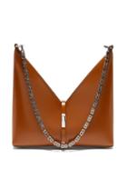 Givenchy - Cut-out Leather Shoulder Bag - Womens - Tan