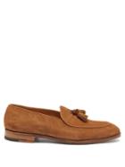 John Lobb - Edmond Suede Loafers - Mens - Brown