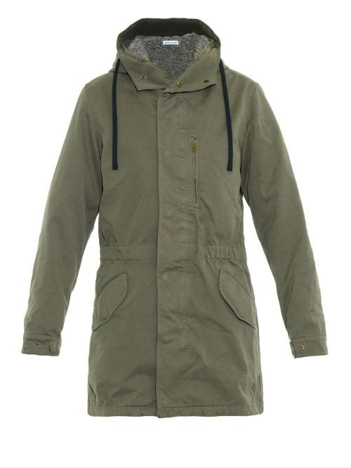 Tomas Maier Hooded Cotton-twill Parka