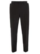 Matchesfashion.com Burberry - Double-pocket Wool Straight-leg Trousers - Mens - Black