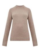Matchesfashion.com Gabriela Hearst - Donegal Marled Cashmere Sweater - Womens - Beige