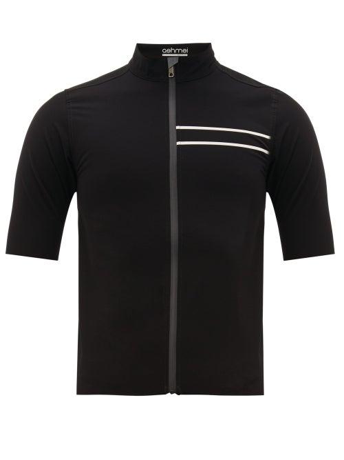 Matchesfashion.com Ashmei - 3 Season Technical-jersey Cycling Top - Mens - Black