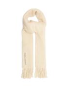 Matchesfashion.com Isabel Marant - Firna Logo-embroidered Alpaca-blend Scarf - Womens - Beige