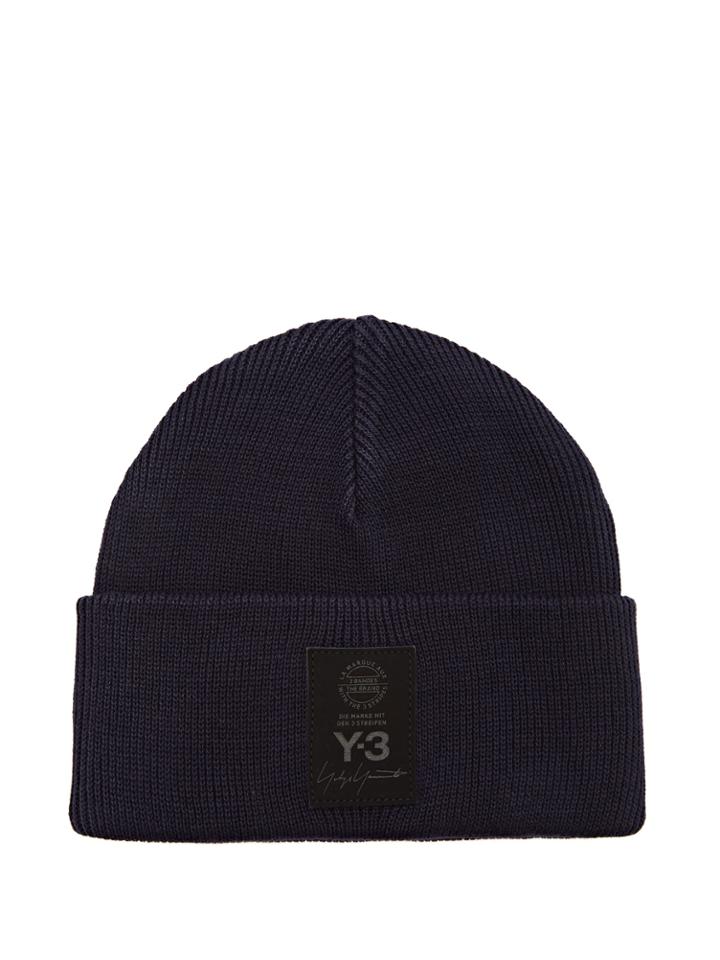 Y-3 Logo Beanie Hat