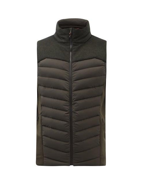 Sease - Warmer Quilted-down Gilet - Mens - Green