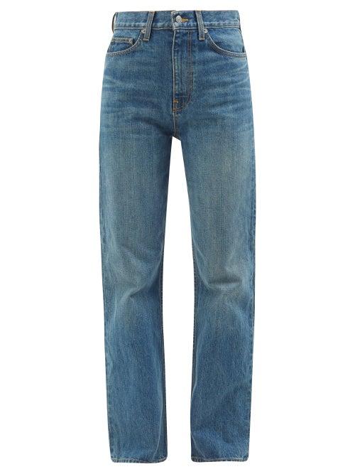 Brock Collection - Quark High-rise Straight-leg Jeans - Womens - Denim