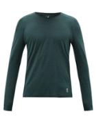 Matchesfashion.com On - Performance Mesh Long-sleeved T-shirt - Mens - Green