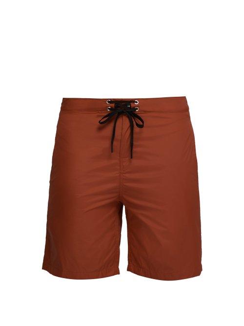Matchesfashion.com Solid & Striped - The Boardshort Swim Shorts - Mens - Red