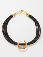 Tohum - Terra Arun 24kt Gold-plated Necklace - Womens - 01bk