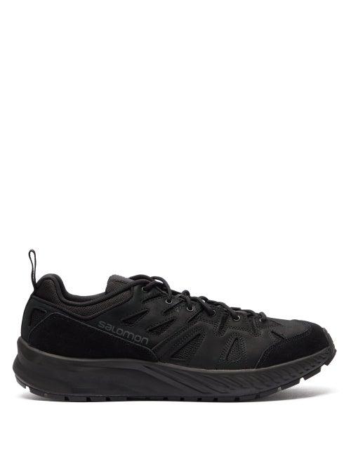 Matchesfashion.com Salomon - Odyssey Advanced Leather Trainers - Mens - Black