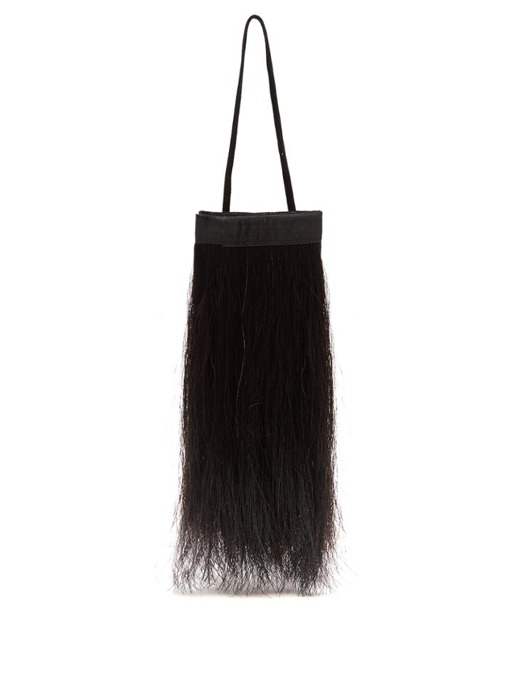 Helmut Lang Horse Hair Clutch