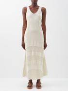 Gabriela Hearst - Ocon Crocheted Dress - Womens - Ivory