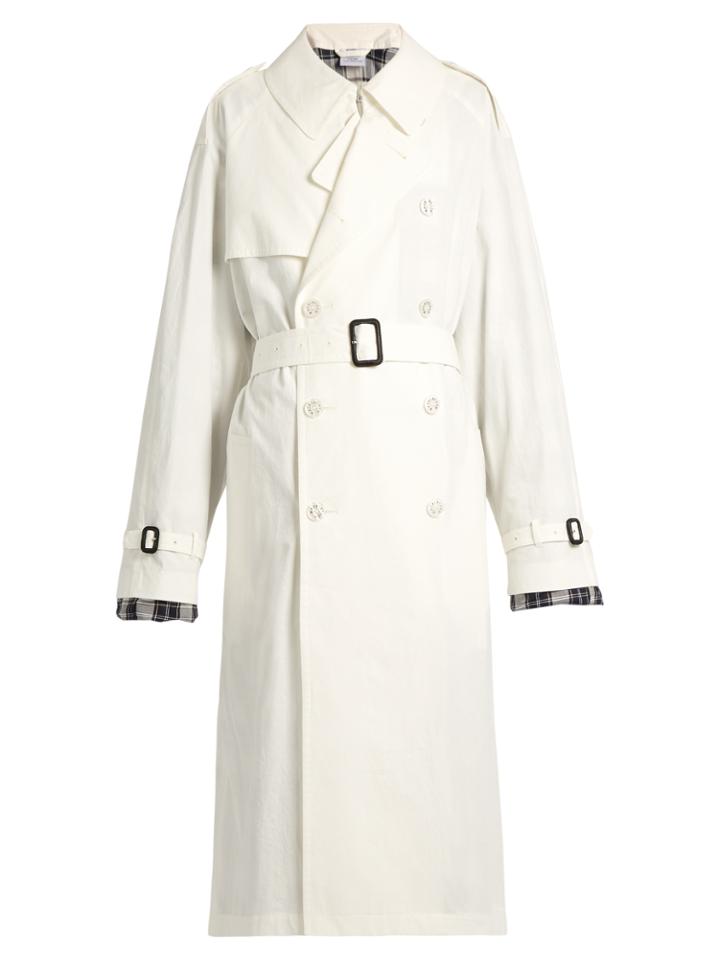 Vetements X Mackintosh Cotton Trench Coat