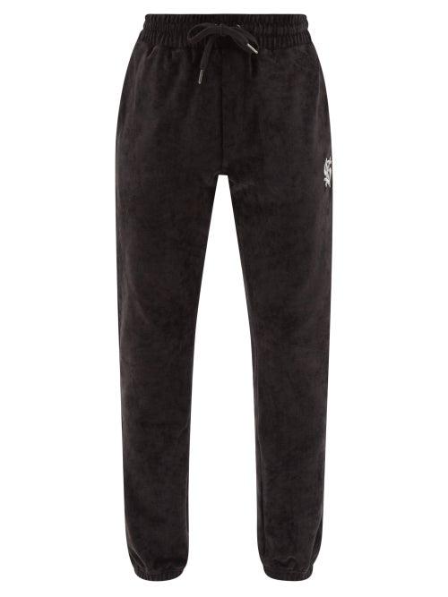 Ksubi - Antidote Velour Track Pants - Mens - Black