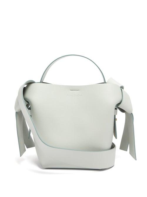Matchesfashion.com Acne Studios - Musubi Mini Leather Tote Bag - Womens - Light Blue