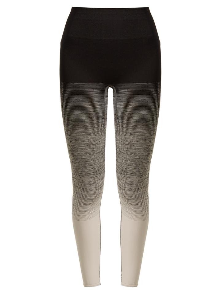 Pepper & Mayne High-rise Ombr Compression Performance Leggings