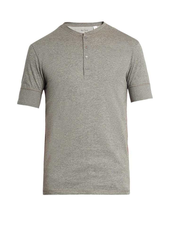 Paul Smith Henley Cotton T-shirt