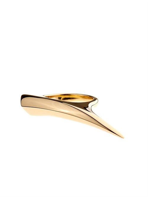 Matchesfashion.com Shaun Leane - Yellow Gold Sabre Ring - Womens - Yellow Gold