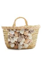 Rebecca De Ravenel She Sells Sea Shells Basket Bag