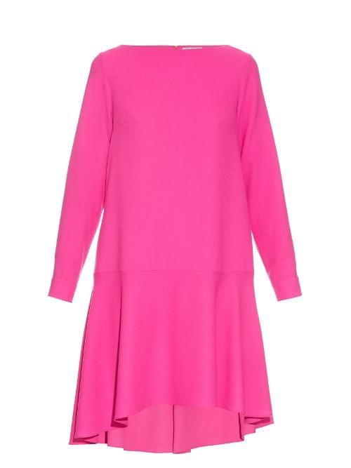 Osman Perfect 5 Beaux Wool-crepe Dress