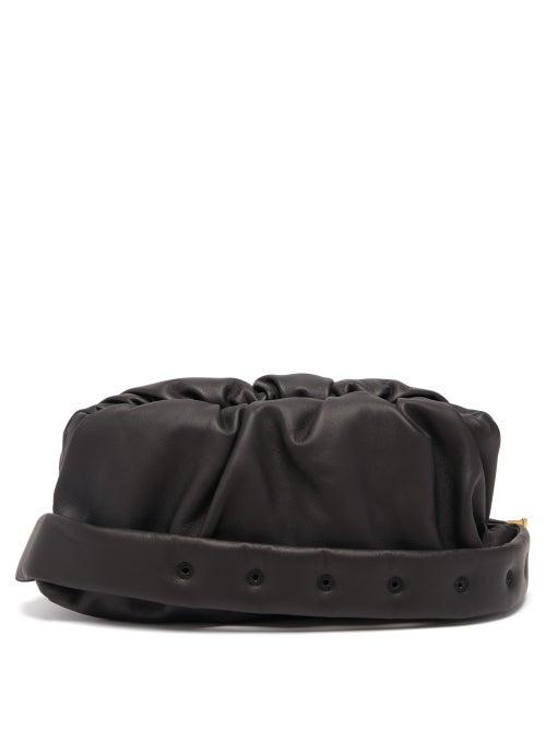 Matchesfashion.com Bottega Veneta - The Body Pouch Small Leather Cross-body Bag - Mens - Black