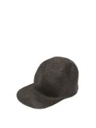Matchesfashion.com Reinhard Plank Hats - Enzo Woven Baseball Cap - Womens - Black