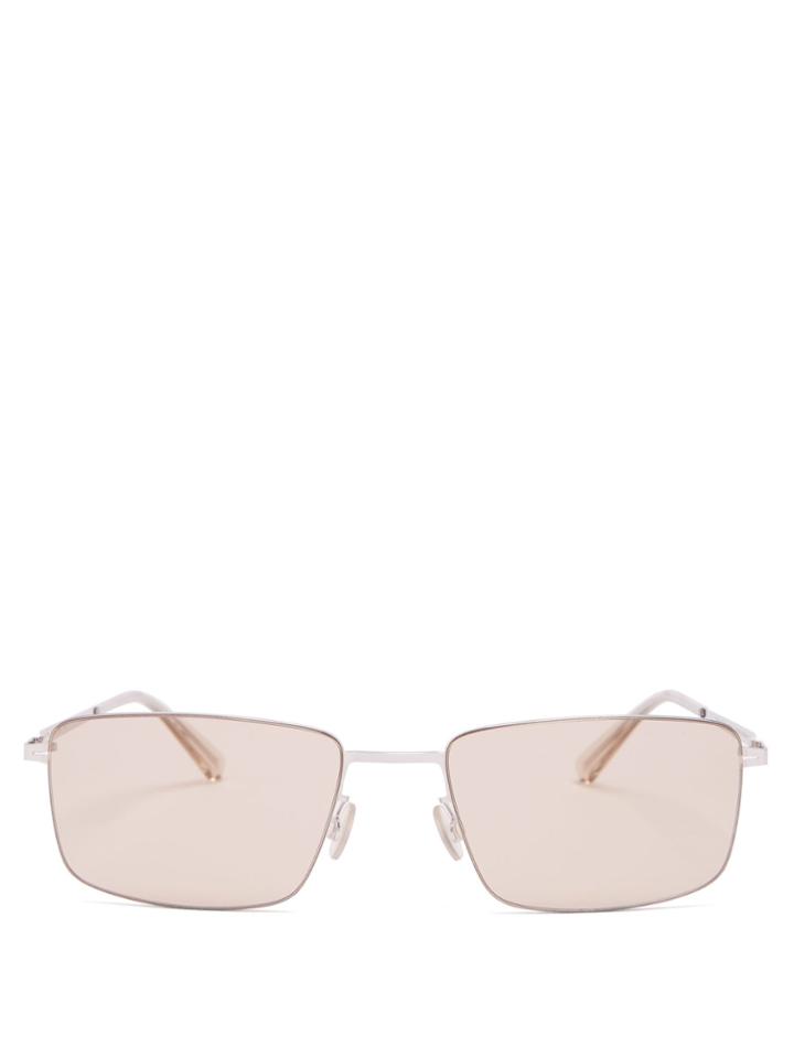 Mykita Kaito Square-framed Metal Sunglasses