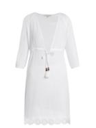 Heidi Klein Ostuni V-neck Cotton-blend Kaftan