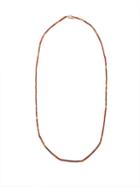 Luis Morais - 14kt Gold & Beaded Necklace - Mens - Multi