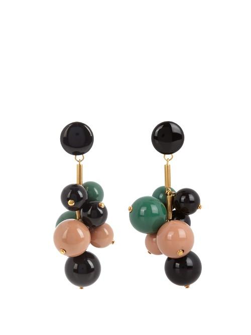 Marni Ball-drop Clip-on Earrings