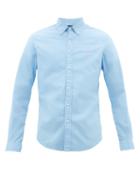 Matchesfashion.com Polo Ralph Lauren - Slim-fit Cotton Oxford Shirt - Mens - Light Blue