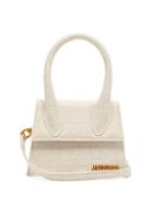 Matchesfashion.com Jacquemus - Chiquito Canvas Cross-body Bag - Womens - Beige