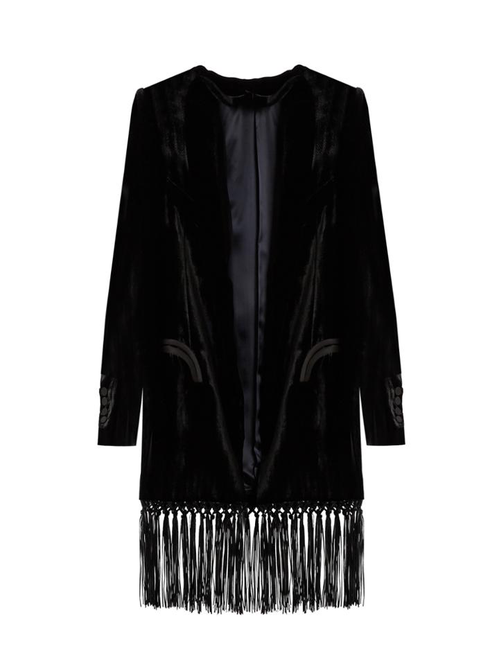 Blazé Milano Midnight Smoking Etoile Velvet Jacket
