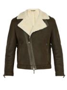 Matchesfashion.com Joseph - Wiston Shearling Jacket - Mens - Khaki