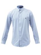 Polo Ralph Lauren - Striped Cotton-poplin Shirt - Mens - Blue White