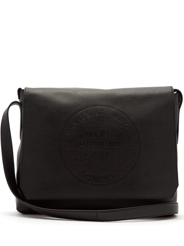 Dunhill Chiltern Logo-debossed Leather Bag