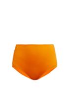Matchesfashion.com Fisch - Gouverneur High Rise Bikini Briefs - Womens - Orange