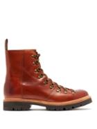 Matchesfashion.com Grenson - Brady Leather Hiking Boots - Mens - Brown