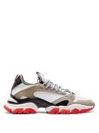 Matchesfashion.com Moncler - Trevor Neoprene, Suede And Mesh Trainers - Mens - Black Multi
