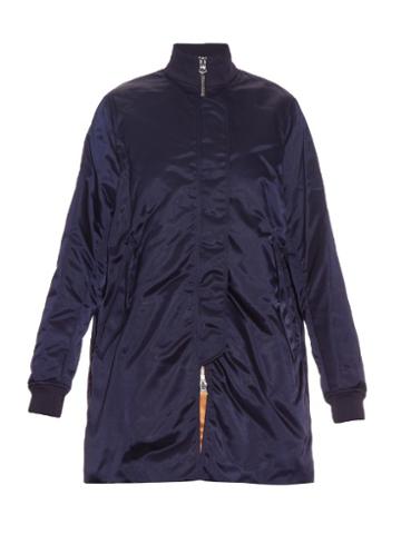 Acne Studios Aude Satin Bomber Jacket