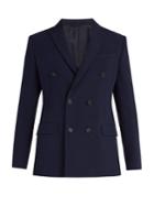 Connolly Double-breasted Peak-lapel Blazer