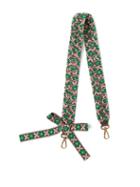 Matchesfashion.com Fendi - Strap You Whipstitched Ribbon Short Bag Strap - Womens - Purple Multi