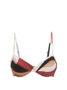 Matchesfashion.com Cala De La Cruz - Carlota Abstract-print Underwired Bikini Top - Womens - Multi