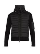 Matchesfashion.com Moncler - Down Filled Knit Jacket - Mens - Black