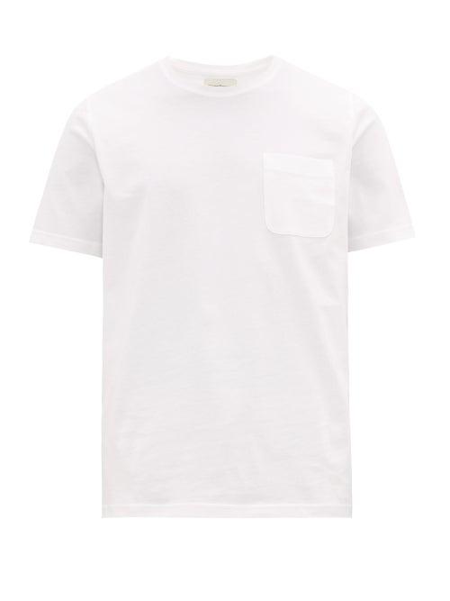 Matchesfashion.com Oliver Spencer - Oli Organic-cotton Jersey T-shirt - Mens - White