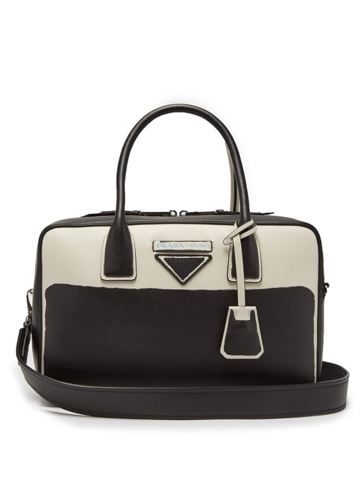 Prada Leather Bowling Bag