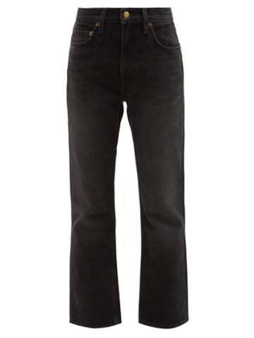 B Sides - Field Kick-flare Jeans - Womens - Black