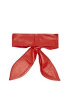 Matchesfashion.com Isabel Marant - Kressy Wide Leather Tie Belt - Womens - Red