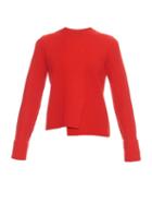 Proenza Schouler Slit-hem Wool And Cashmere-blend Sweater